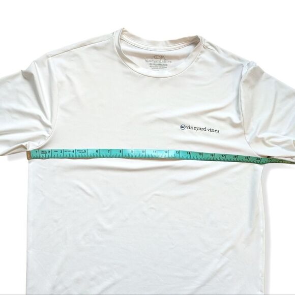 Vineyard Vines Whale Long-Sleeve Performance Sport Tee Men's sz S - Picture 3 of 9